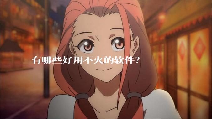 有哪些好用不火的软件？