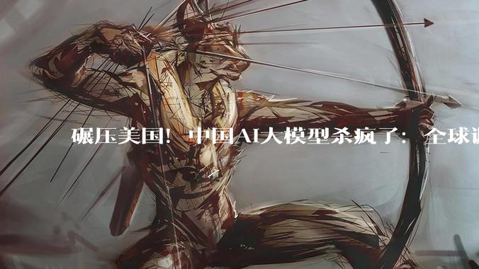 碾压美国！中国AI大模型杀疯了：全球调用量前四全是国产_Token_MiniMax_推理