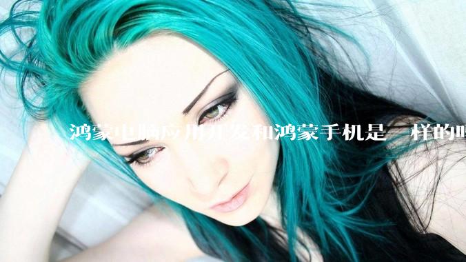 鸿蒙电脑应用开发和鸿蒙手机是一样的吗？